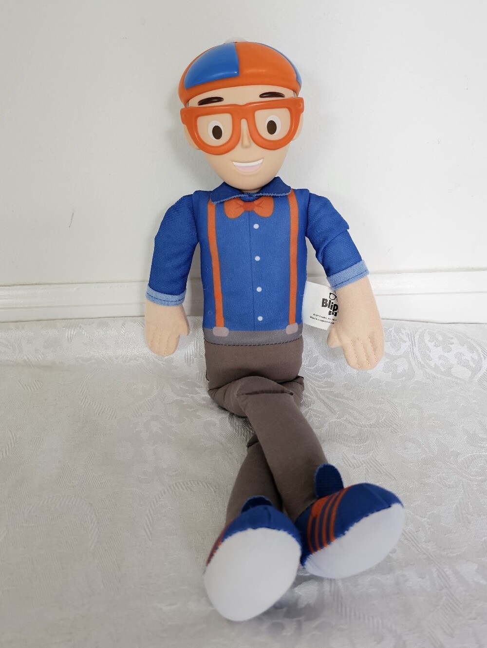 Blippi Plush Talking Toy- Like New!